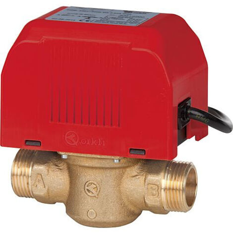 Soupape de zone 2 voies 3/4" male.male complet avec moteur 230V