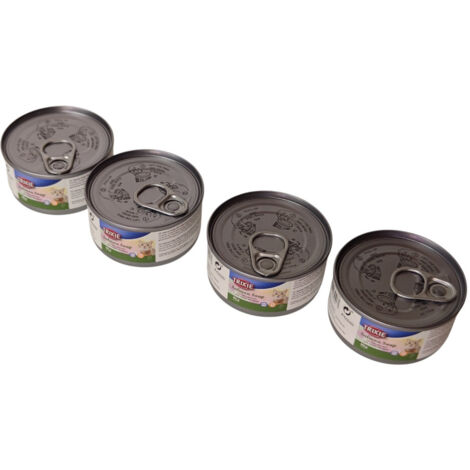Soupe au poulet et au saumon 4 x 80 g pour chat - Trixie