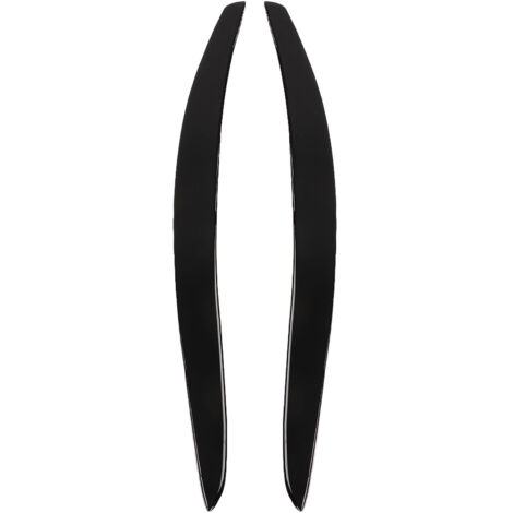 Sourcils de phare noir brillant, 2 pièces, décoration avant gauche droite pour série 3 coupé E92 2006 – 2012