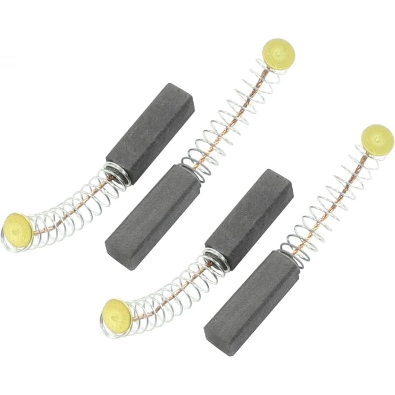 Gotrays - sourcing map Balais de charbon 6 mm x 6 mm x 20 mm pour moteur électrique générique 100 pièces