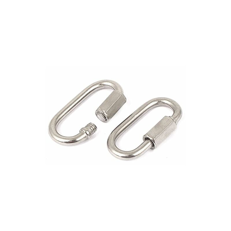 Sourcing Map - moschettone in acciaio inox 304
