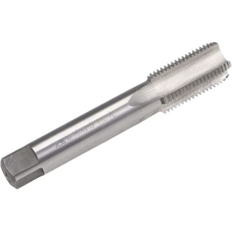 sourcing map Taraud Machine Métrique Gauche Filetage M16 Pas 1.5 H2 4 Flûtes Acier Rapide