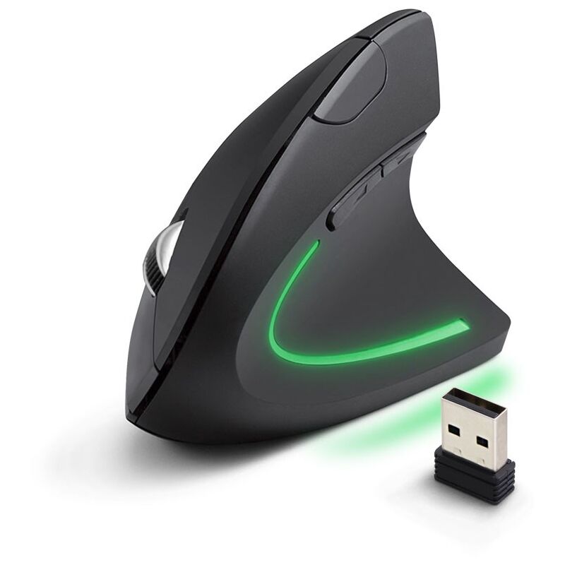 Esperanza wireless 24ghz vertical optical mouse 6d usb corvus