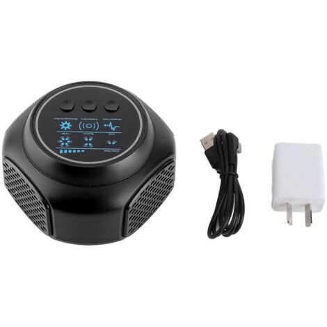 Souris Répulsif 360° Anti-Rats Ultrason 4 Modes 25-50kHz, Appareil Polyvalent Intérieur pour Nuisibles, Répulsif Électronique Silencieux Efficace