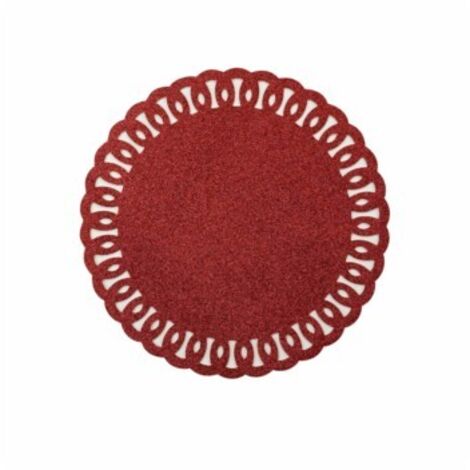 Sous-assiette en brocart, Ø 38 cm