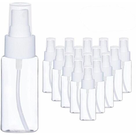Sous-bouteille vaporisateur liquide en plastique transparent arrosoir sous-emballage petit vaporisateur 60 ml (20 pièces)