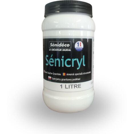 Sous-couche acrylique Granitée SENICRYL 1L pour 10m²