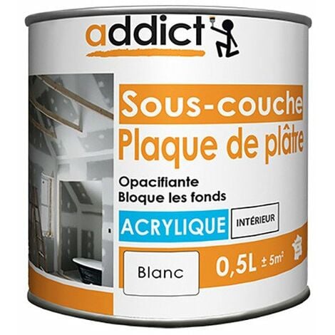 Peinture Addict Sous Couche Bg Boite 0 5 L Blanc 750477