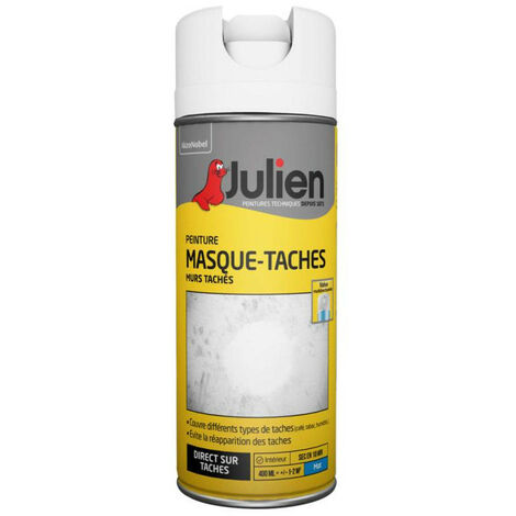 main image of "Sous-couche aérosol Masque-taches - Mat Blanc - 400 ml - Julien"
