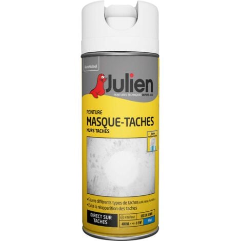 Peinture masque-taches murs intérieurs 400 ml JULIEN - plusieurs modèles disponibles