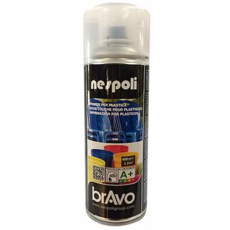 Sous-couche Aérosol pour plastique NESPOLI (180610) 0,4 L - Incolore