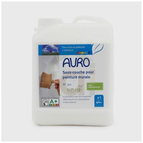 Sous-couche lisse pour peinture murale n°301 AURO,