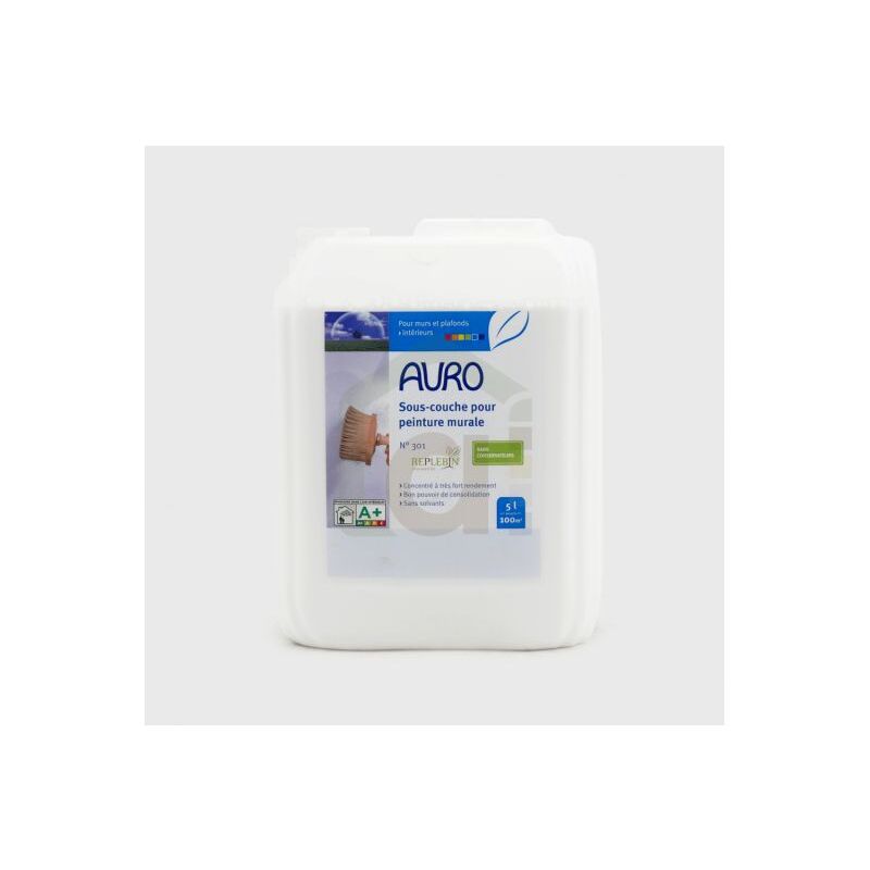 Sous-couche lisse pour peinture murale n°301 Auro Pot de 5L