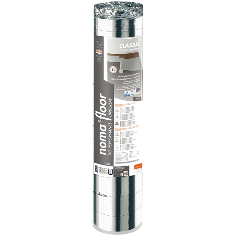 NMC - Nomafloor Sous-couche Silver Aquastop 25m²