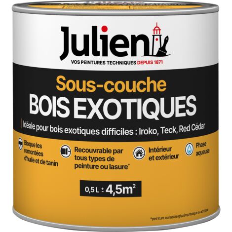 Sous-Couche pour Bois Exotiques Et Résineux Blanche - Julien