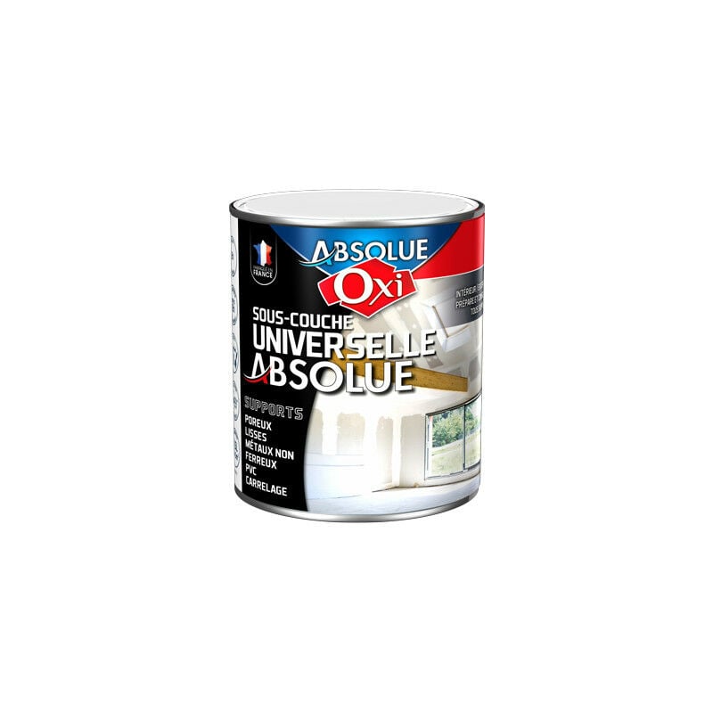 OXI - Sous-couche universelle 1L Extérieur/Intérieur Blanc Mat