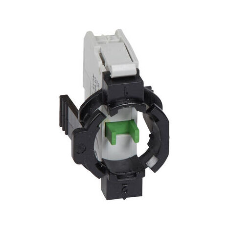 Sous-ensemble bloc pour tête non lumineuse Osmoz raccordement à vis NO et étrier 1 poste LEGRAND 022962