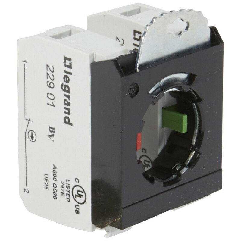 Sous-ensemble bloc pour tête non lumineuse Osmoz raccordement à vis no+nf et étrier 3 postes (022976)