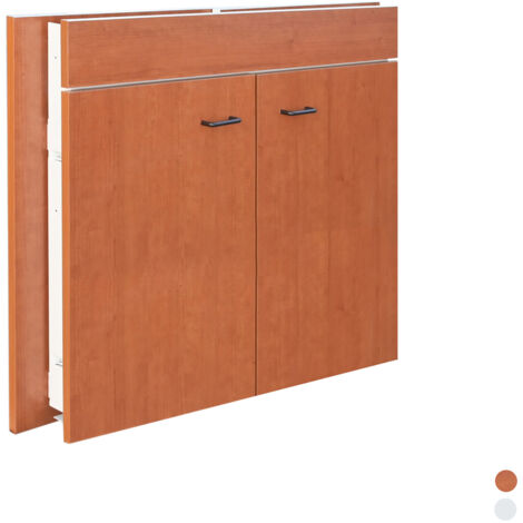 Sous évier avec 2 portes pliantes