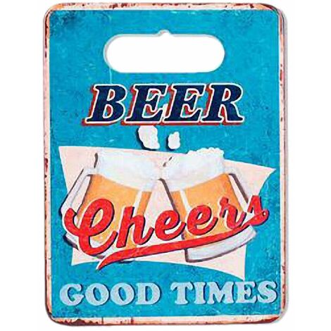 Sous plat en Céramique thème Bière  24 x 18 cm