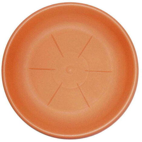 Sous pot 30 cm en terre cuite – Support esthétique pour plantes d'intérieur et d'extérieur – Idéal pour décoration jardin – Bama