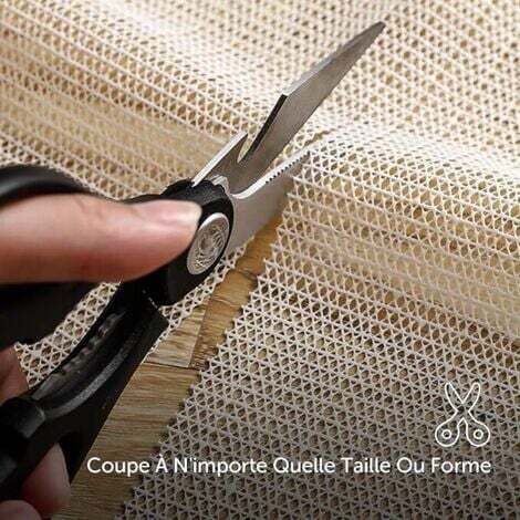 sous-Tapis Antidérapant 120x200 cm, Tapis Antidérapant Découpable Multifonctionnel pour Moquette Tiroirs Étagères Plateau