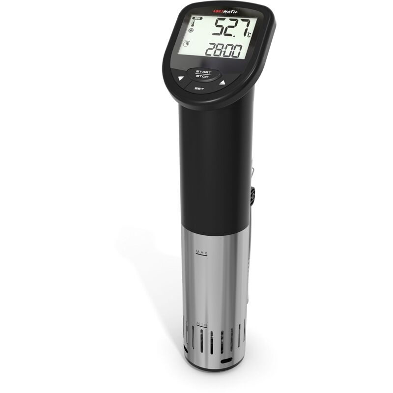 Image of Tfa Dostmann - tfa 14.1550.01 Sousmatic Sous Vide Garer, 1200 w, 25 Litri, 0 Decibel, Stainless Steel, Nero