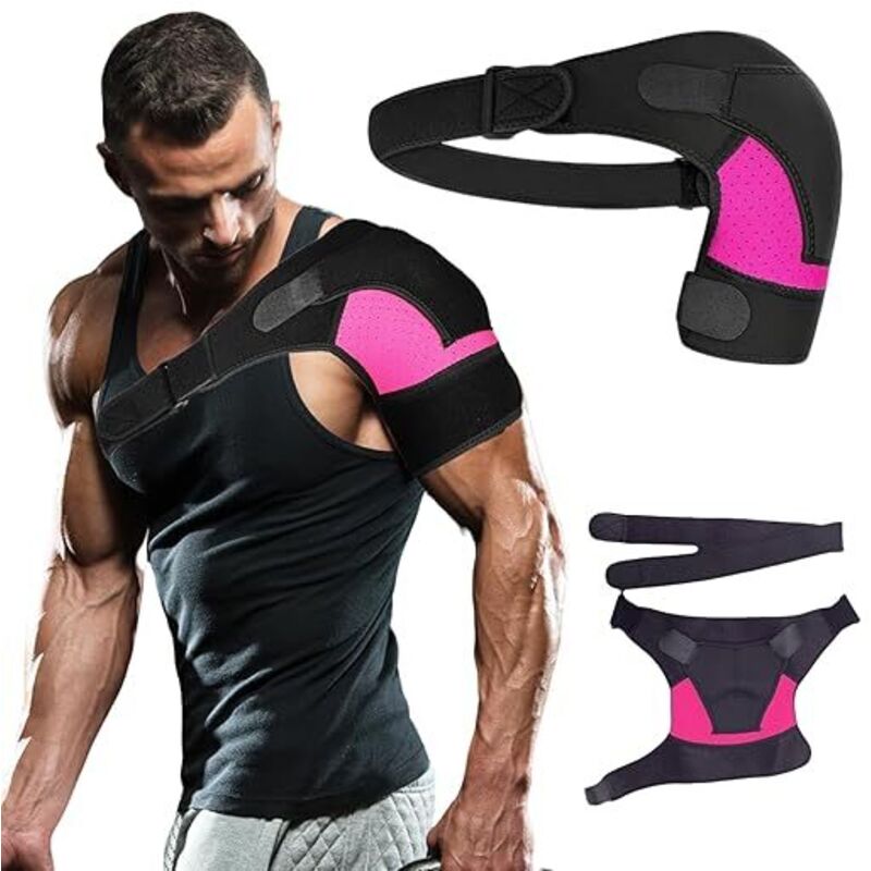 Soutien Sangle Réglable, Support D'épaule, Attelle Épaule, Épaulière de Sport, Attelle Épaules Réglable, Maintien Épaule, Soutien d'Épaule, pour
