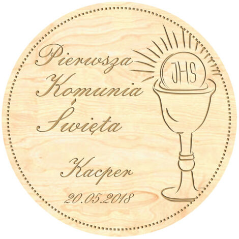 SOUVENIR MERCI Sainte Communion AIMANT MKS3
