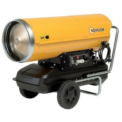 Canon à chaleur 50 KW diesel avec thermostat et roues - Warmtech :  : Bricolage