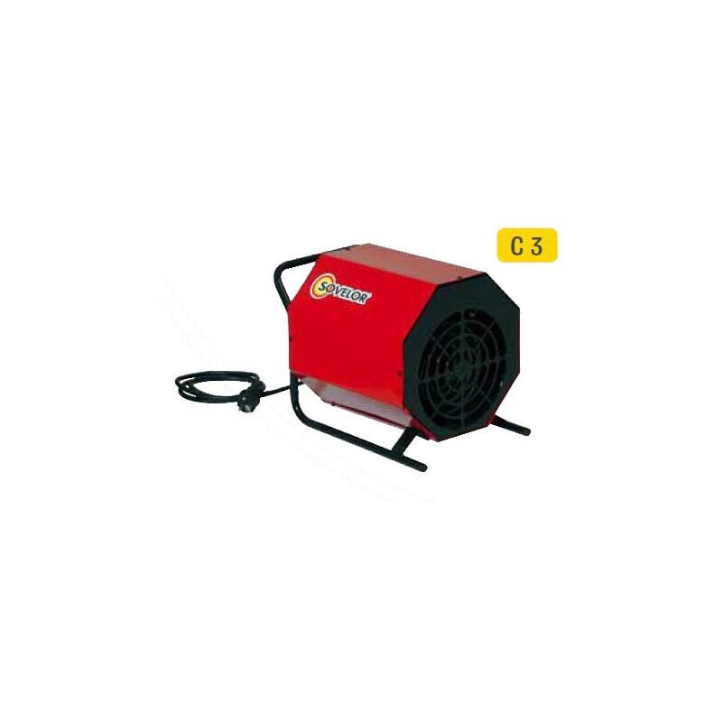 Sovelor - Chauffage air pulsé portable électrique 230V1 50 Hz - C3/S