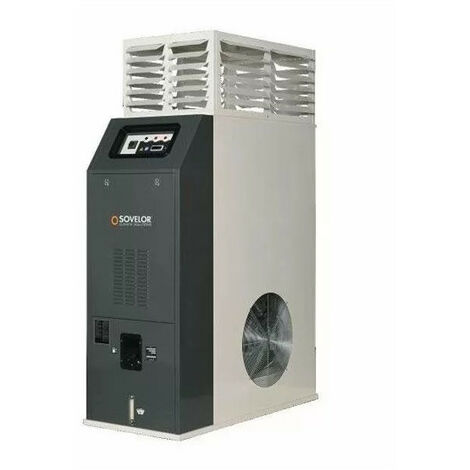 Sovelor – Chauffage de chantier au fioul F60 – Puissance 59,63 kW – Débit d'air 6000 m³/h – Réservoir 110 litres – Brûleur fioul intégré