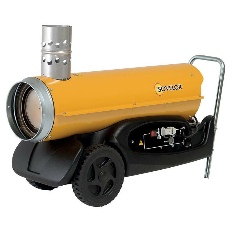 Sovelor - Chauffage mobile à air pulsé au fuel 21 kW 1850 m³/h - HPV20