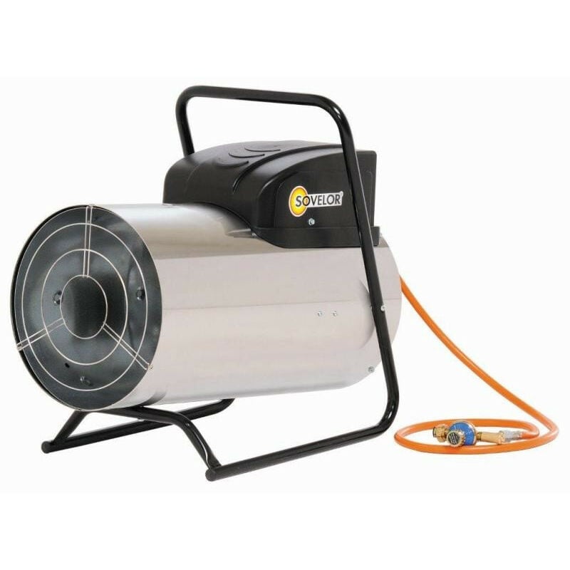 Sovelor - Chauffage Mobile Inox au Gaz (13.9-30.2 kW) - GP35MI
