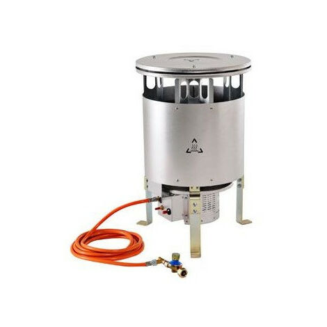 Sovelor – Chauffage radiant mobile au gaz propane 31.4 kW – Brûleur réglable 360° – Acier galvanisé résistant – AUTOGAZ
