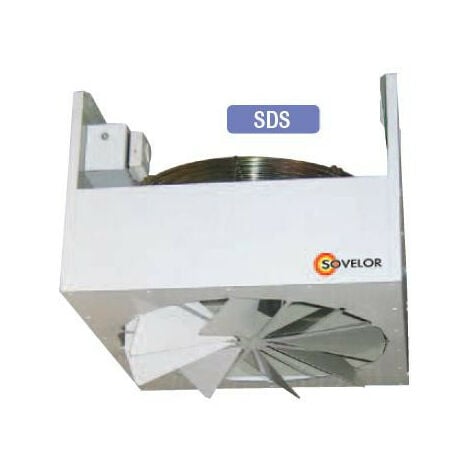 Sovelor - Déstratificateur à suspendre hélicoide caréné à commande automatique 370W - SDS4