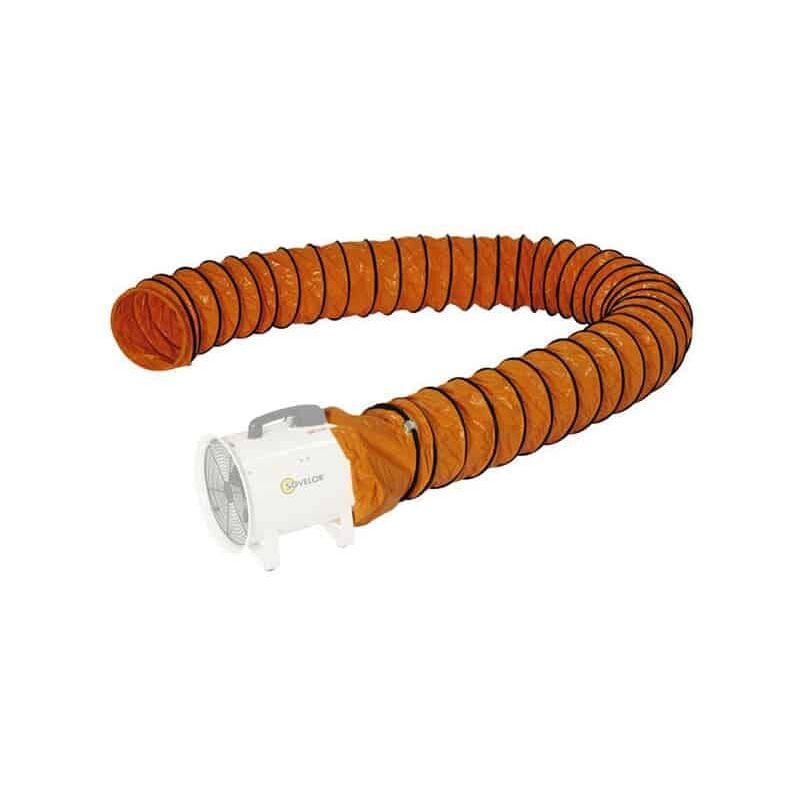 SOVELOR Gaines souple de soufflage - 300 mm - 12 m