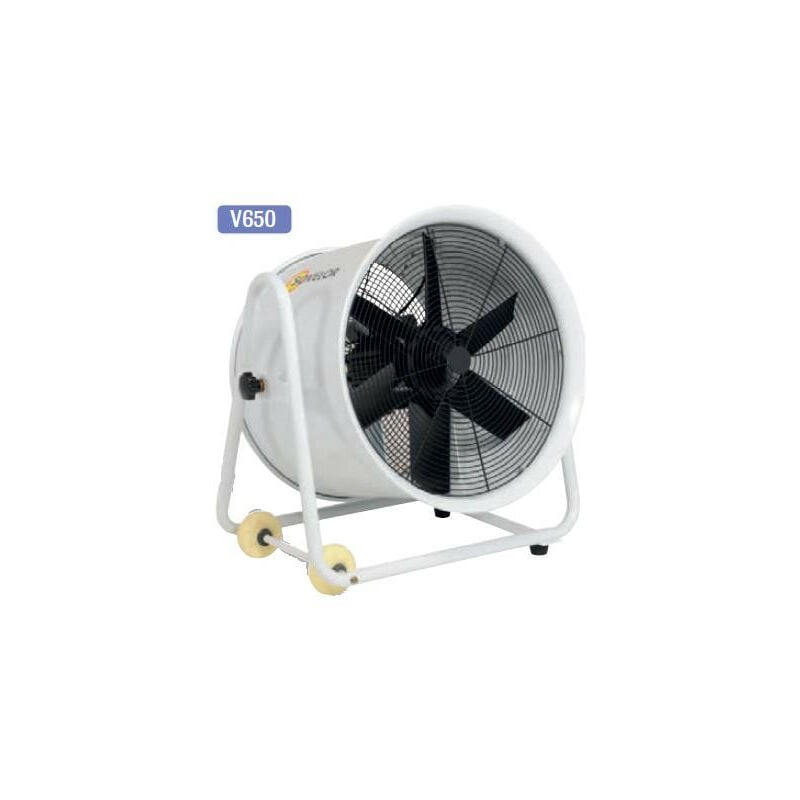 Sovelor - Ventilateur extracteur mobile sur roues diamètre 600 mm 2250W - V650