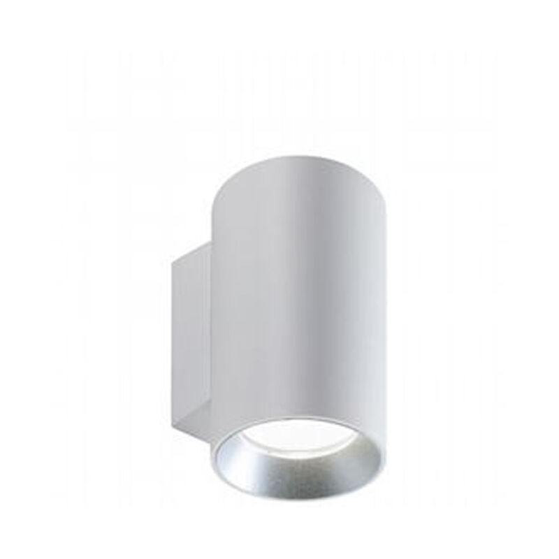 Image of Sovil - Applique Da Esterno Moderna Show Alluminio e Vetro Bianco Led 20W 3000K - Bianco