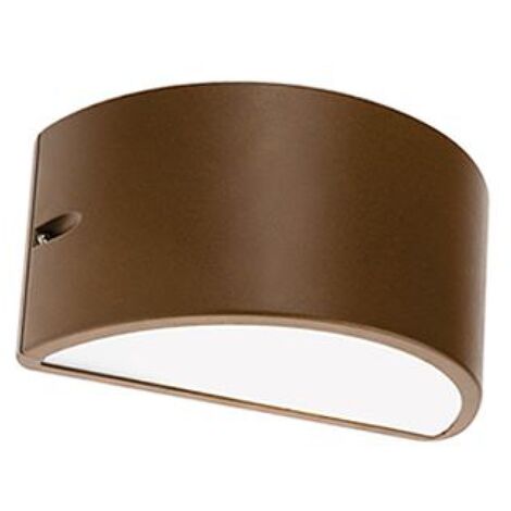 Sovil applique plafonnier Umbe 60W E27 Corten type ferme' cm25x12x13,2 IP44