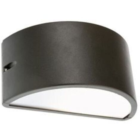 Sovil applique plafonnier Umbe 60W E27 gris type ouvert cm25x12x13,2