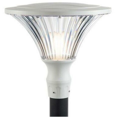 Sovil illuminazione da esterno mod. soriano- testapalo d.60 e27 bianco 253/02