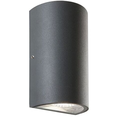 Sovil Trump schwarze LED-Wandleuchte 12W 4000K IP54 99135/16
