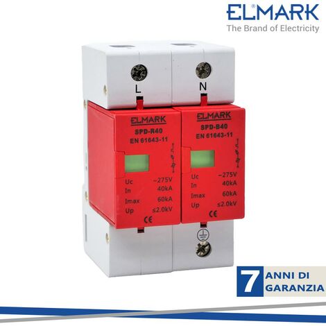 SOVRATENSIONE SPD-B40/1PN IN 4KA