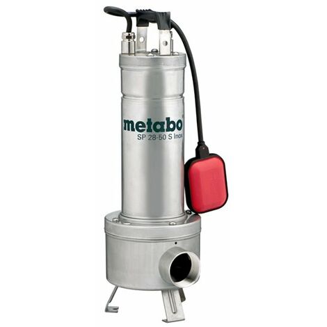 SP 28-50 S Inox Bomba para agua de obras y aguas sucias