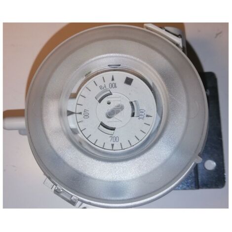 S&P 714494 Dépressostat 100/1000 Pa - Blanc