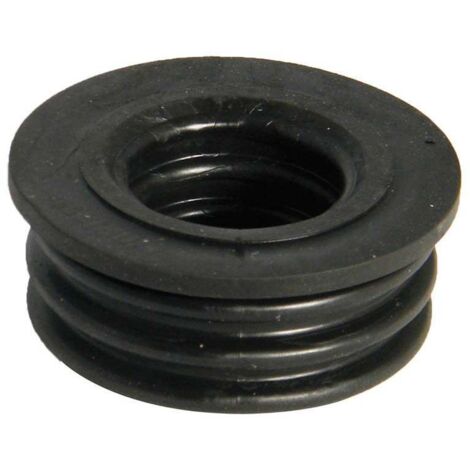 SP10 FloPlast Rubber Boss Adaptor 32mm Push Fit Black 110mm Soil System