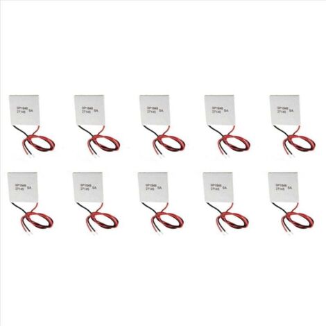 SP1848-27145 Generatore di energia termoelettrica, 10 pezzi, 40 x 40 mm, modulo Peltier TEG
