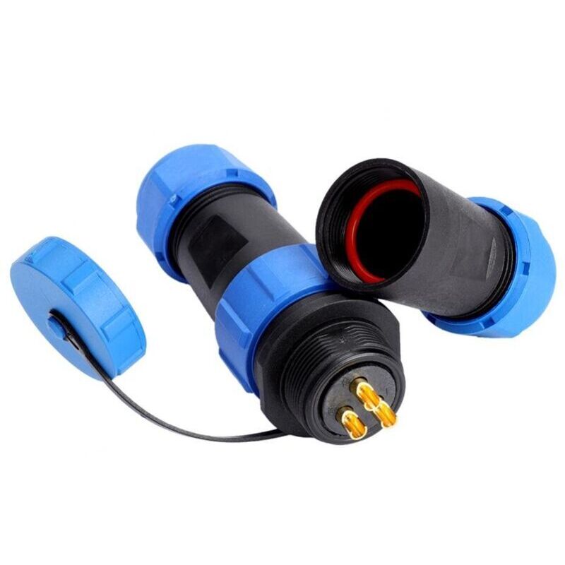 SP21 IP68 2/3/4/5/7/9 / 12pin Imperméable Aviation Câble de prise de courant Connecteur en ligne Connecteur Plasti Aviation prise et embase IP68