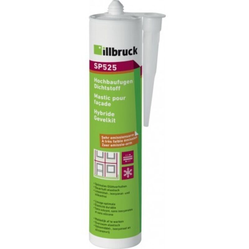 SP525 Mastic pour facade beton gris.310ml Illbruck (Par 12)